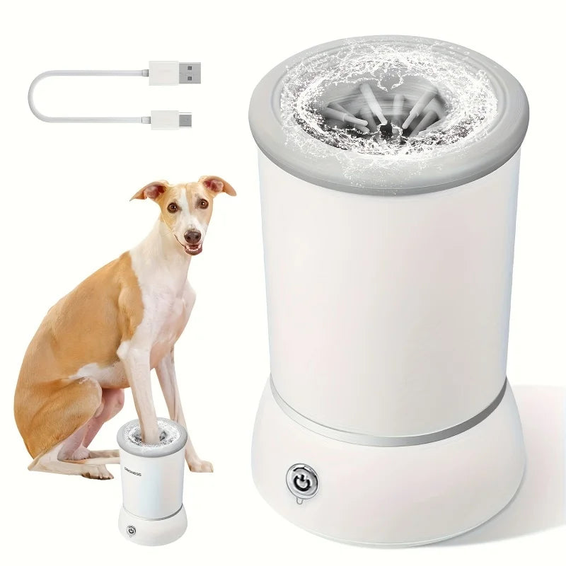 Lavador Automático de Patas para Pets - Elétrico, Rápido e Silencioso