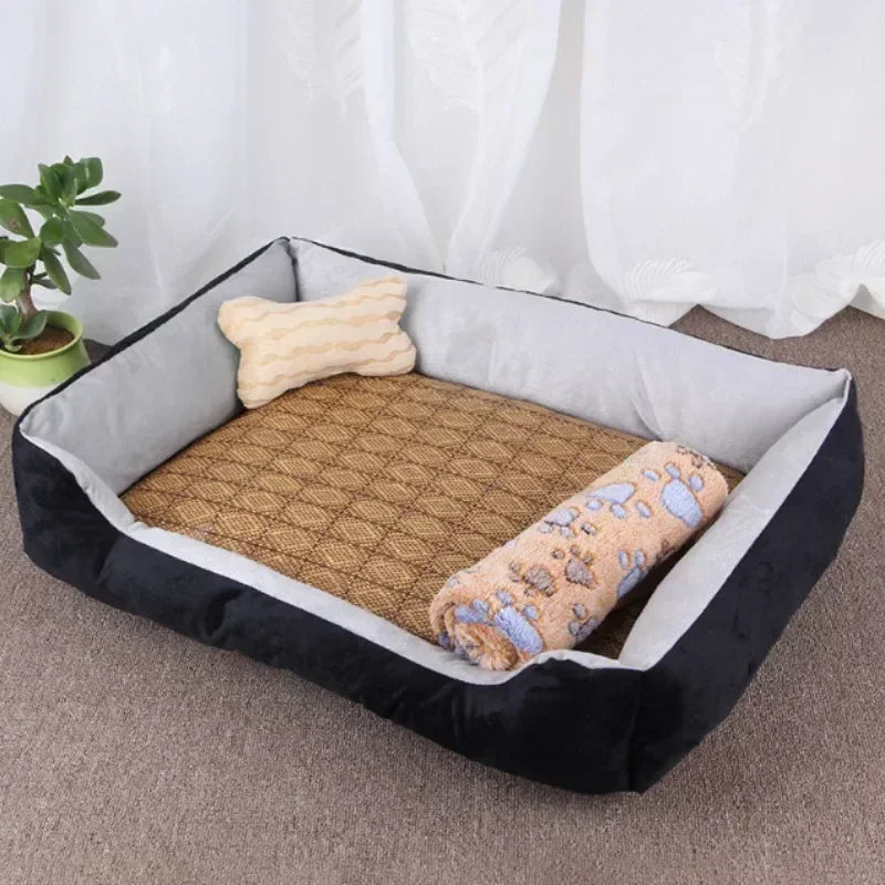 Cama para Cães e Gatos - Ninho Aconchegante