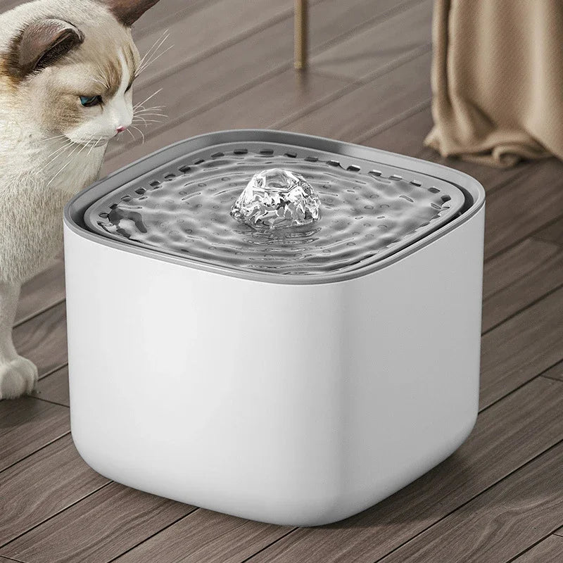 Fonte de Água para Gatos 3L - Auto Recirculante com Filtro